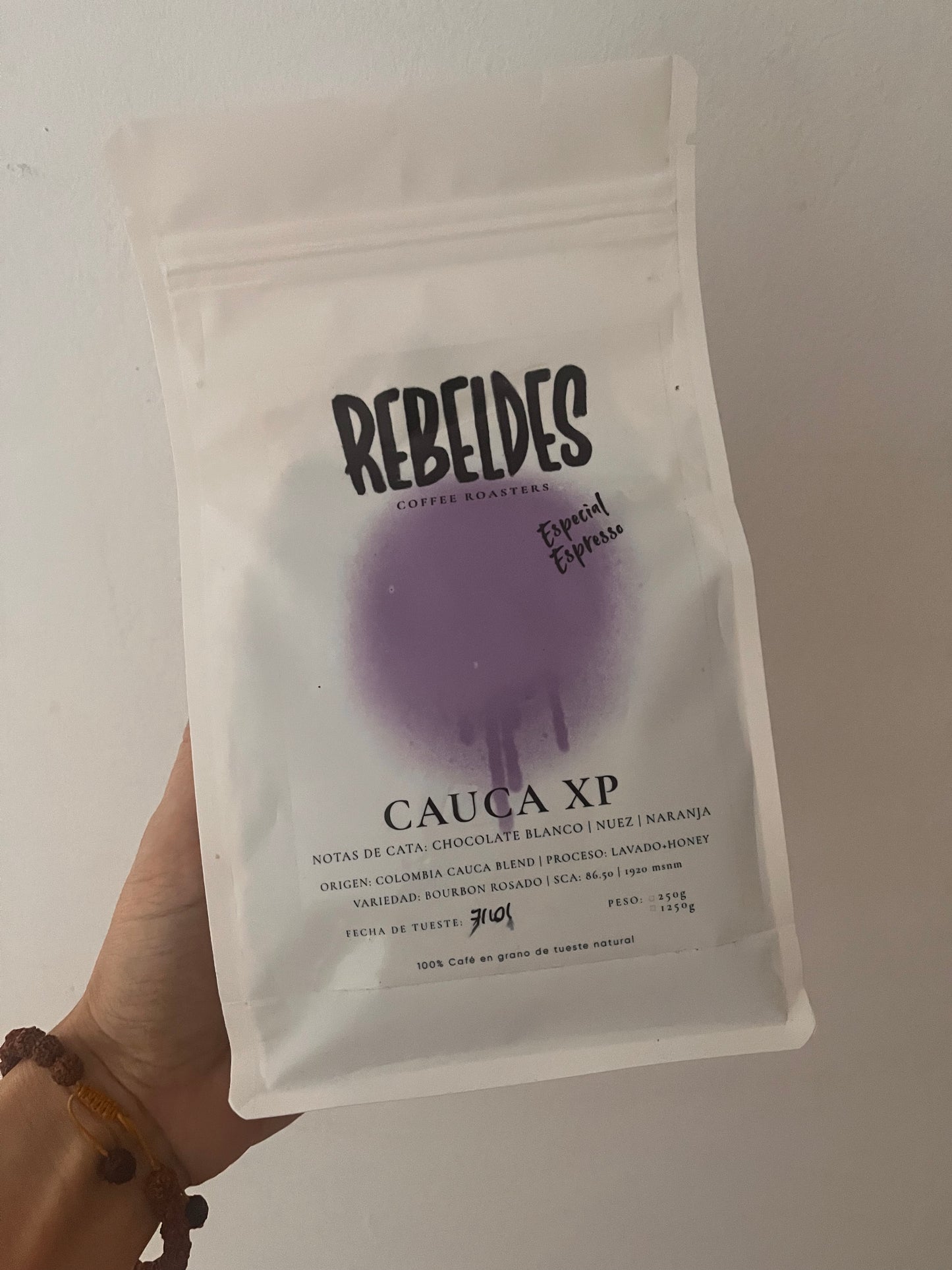 Cauca XP de Rebeldes Coffee - Blend de procesos
