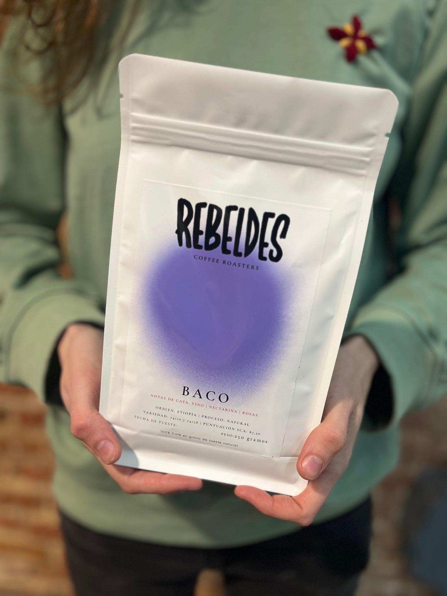 Café Baco Etiopía natural - Rebeldes Coffee