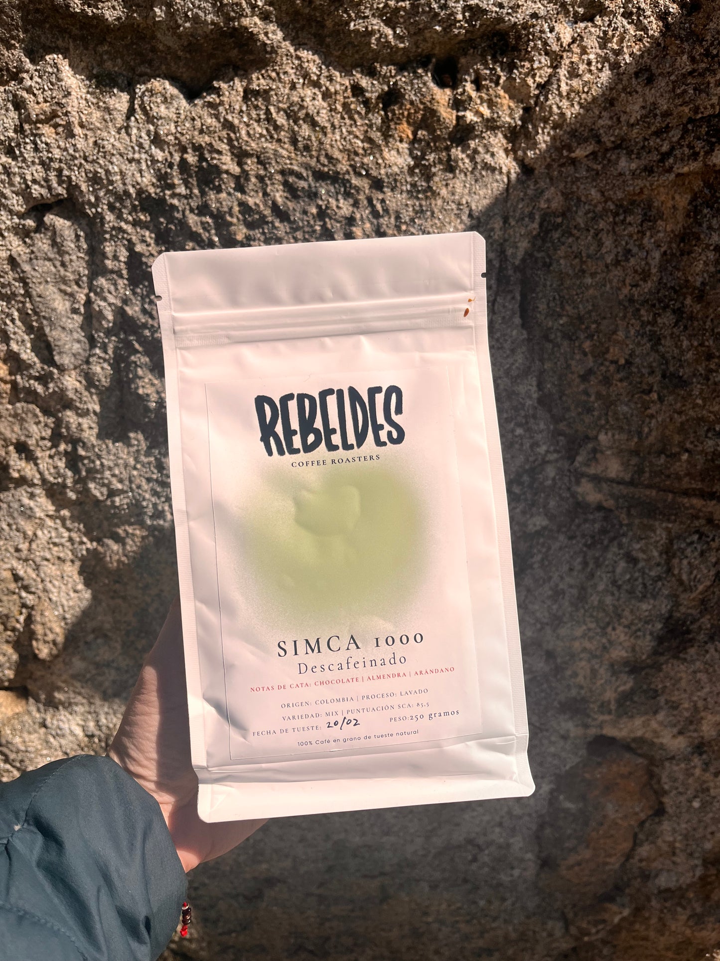 Café Simca1000 Colombia descafeinado - Rebeldes Coffee