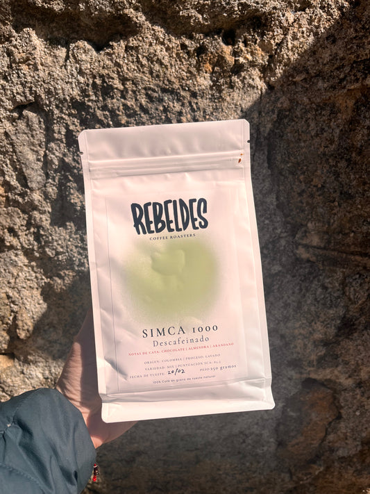 Café Simca1000 Colombia descafeinado - Rebeldes Coffee