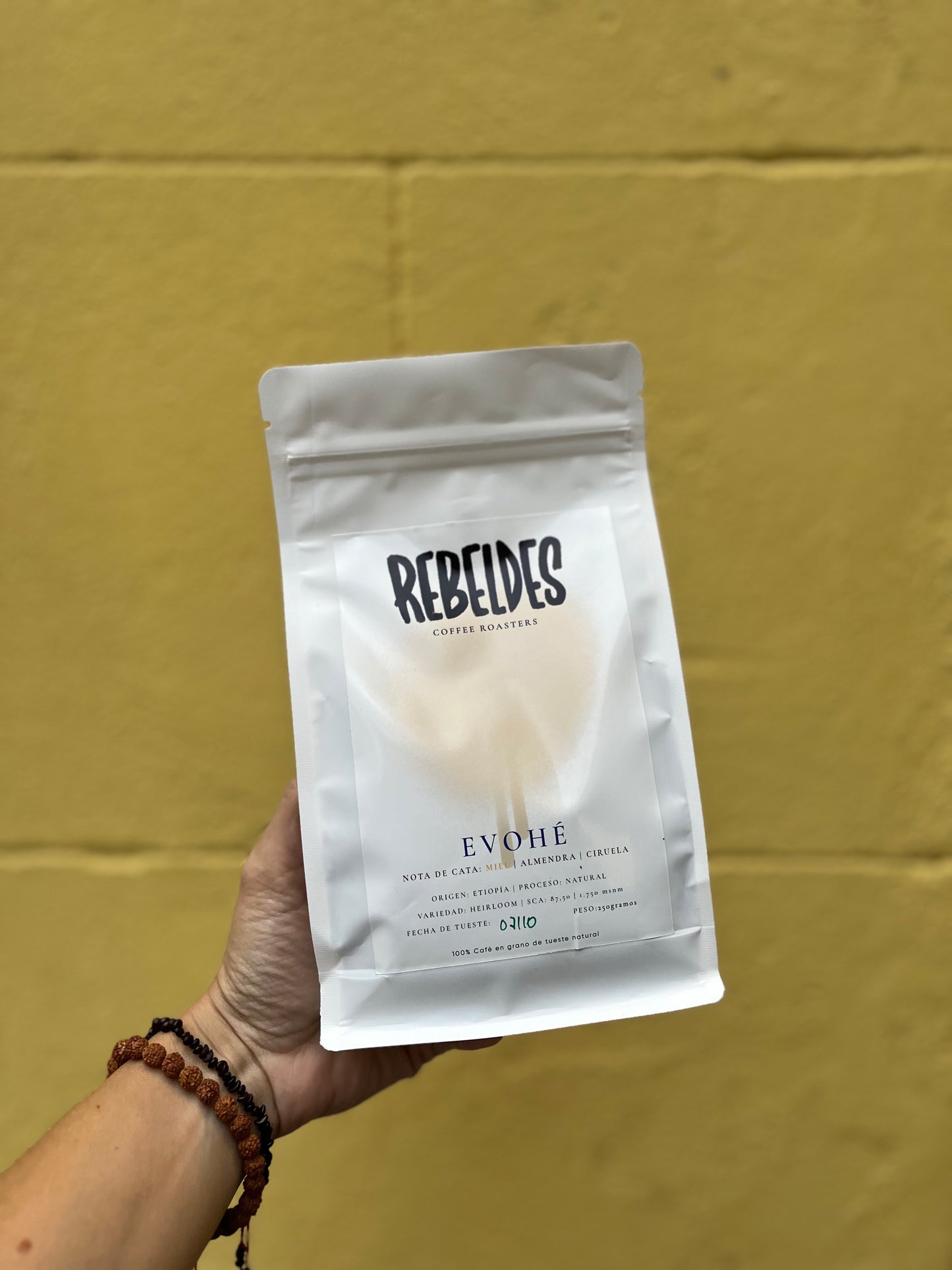 Café Evohé Etiopía natural - Rebeldes Coffee