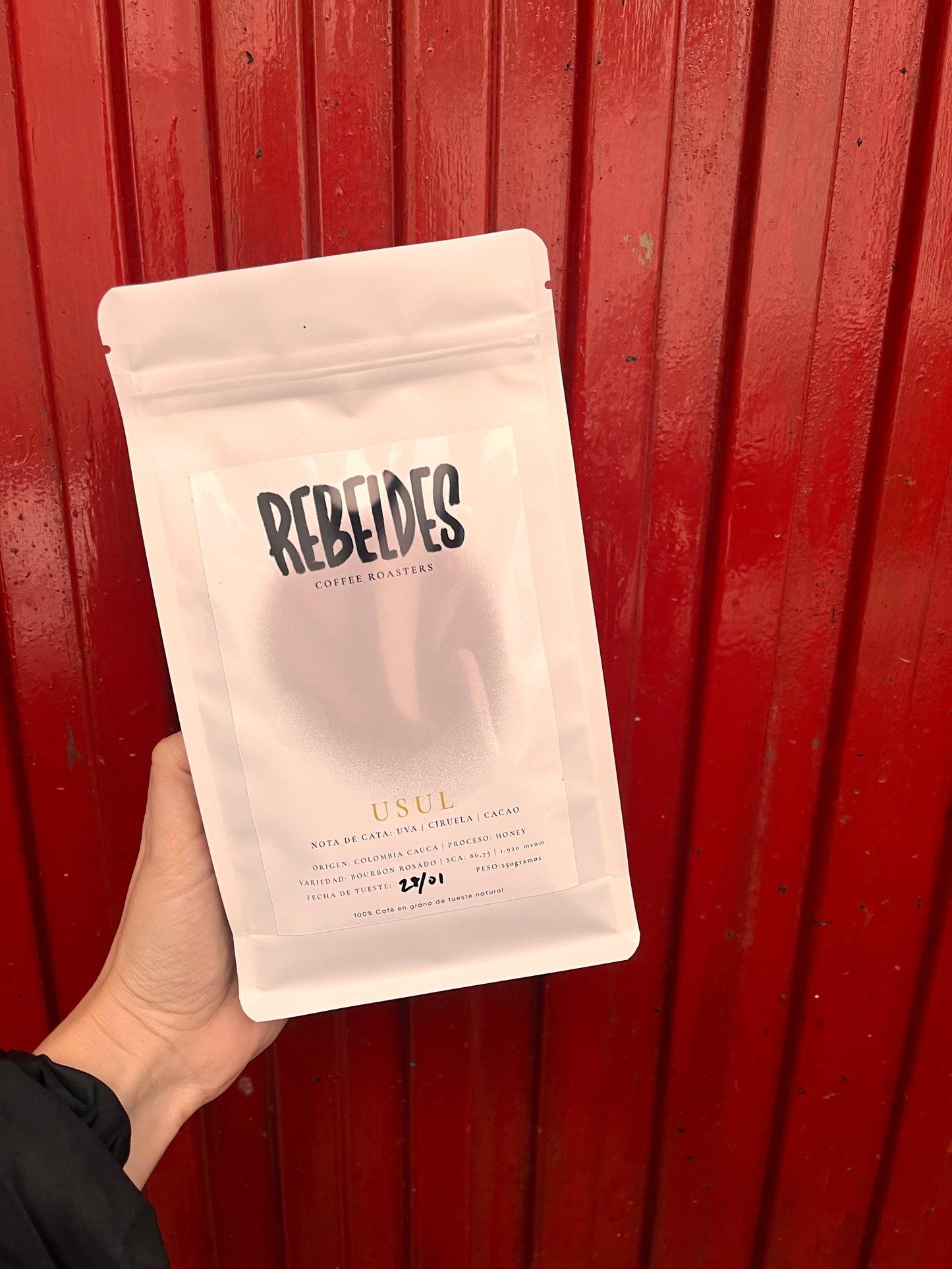Café Usul Colombia honey - Rebeldes Coffee