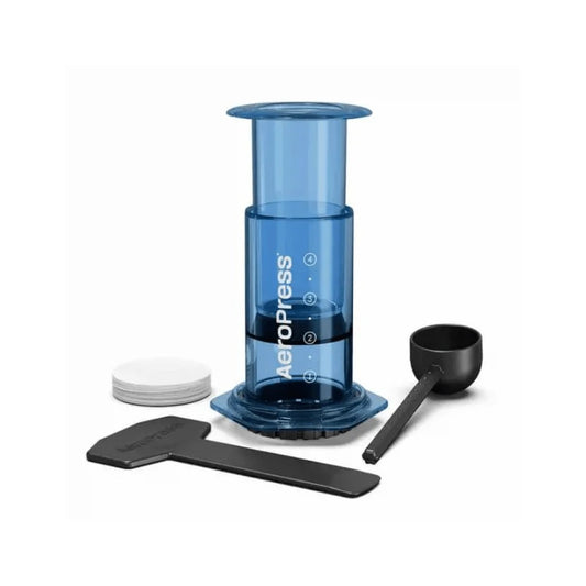 Cafetera Aeropress Clear azul